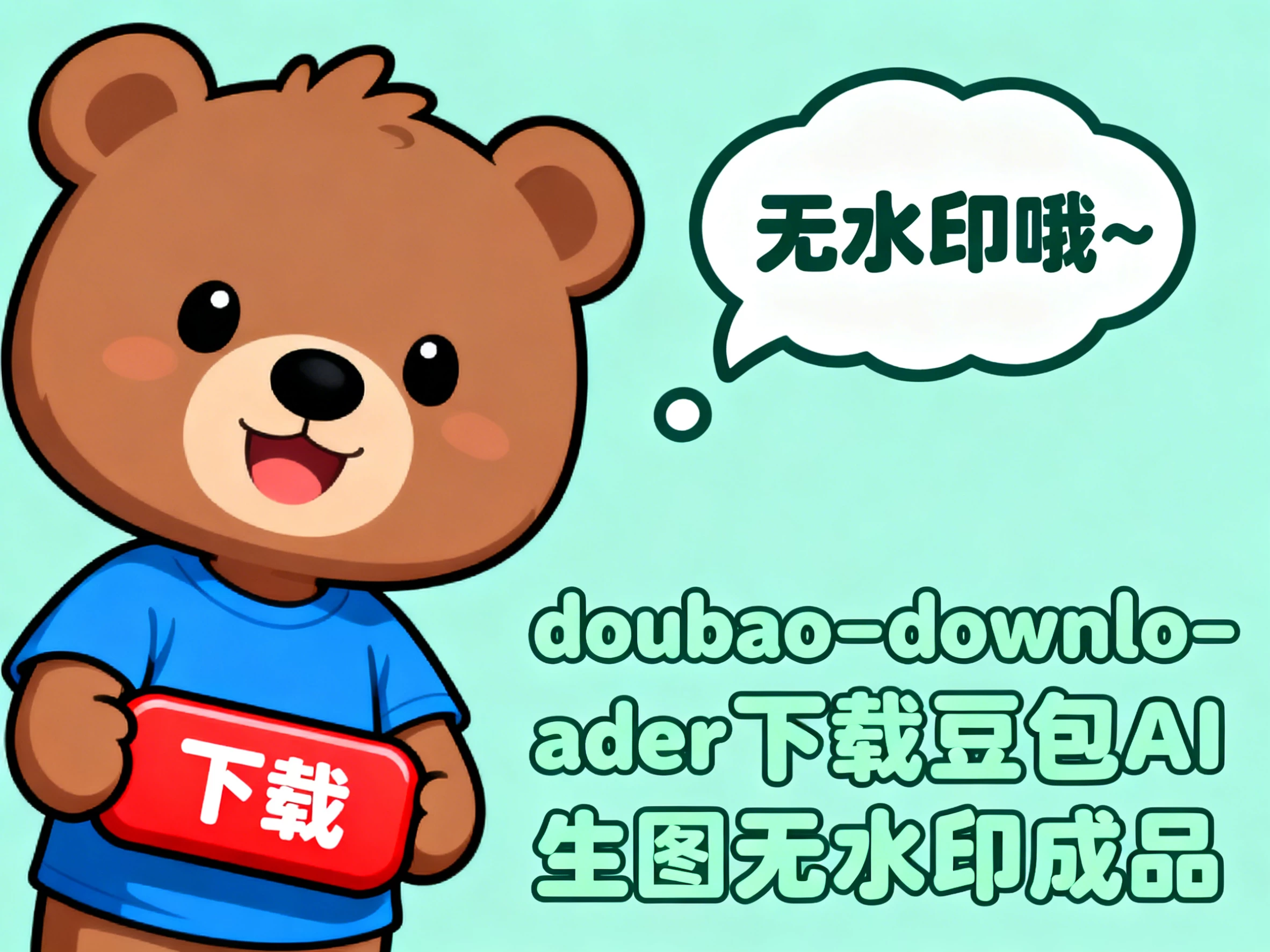 插件 | doubao-downloader下载豆包AI生图无水印成品-松子软件