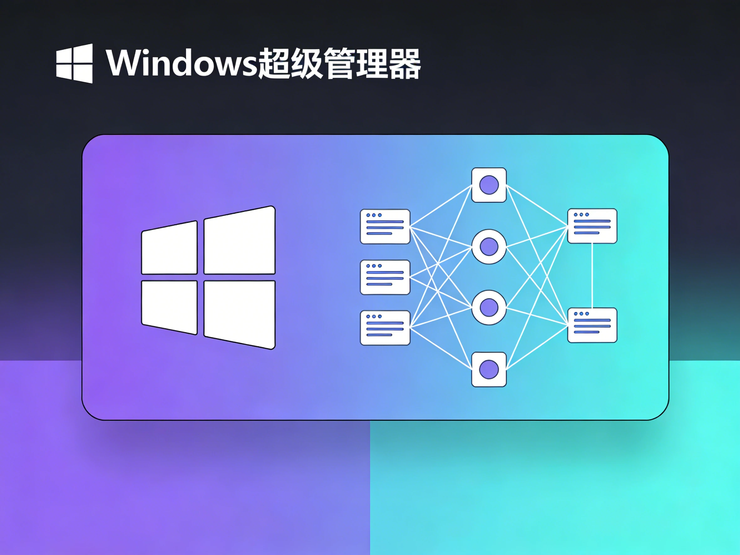 Windows 超级管理器 v9.53 免费无广且功能强大的系统管理软件-松子软件