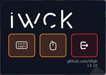 IWCK（I-wanna-clean-keyboard） v3.10 临时屏蔽键盘和鼠标输入的工具