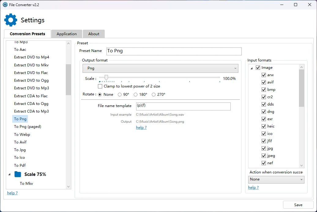 File Converter v2.2 右键轻松转换和压缩文件的工具，通过右键菜单轻松完成文件格式转换和压缩操作