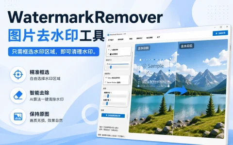 WatermarkRemover V1.0 图片去水印工具