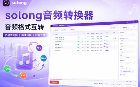 solong音频转换器 v3.5 音频格式互转
