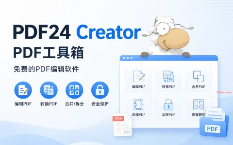 PDF24 Creator v11.29.0 PDF工具箱，免费的PDF编辑软件