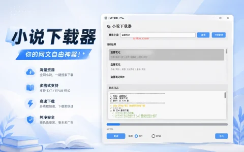 小说下载器 - 你的网文自由神器！