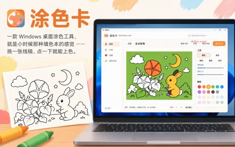 涂色卡 v1.0.0 桌面涂色工具